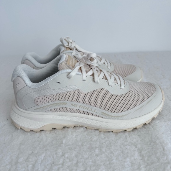 Merrell NWOT Women's Neutral Beige Mesh Athletic Sneakers, Size 8 - Picture 6 of 8